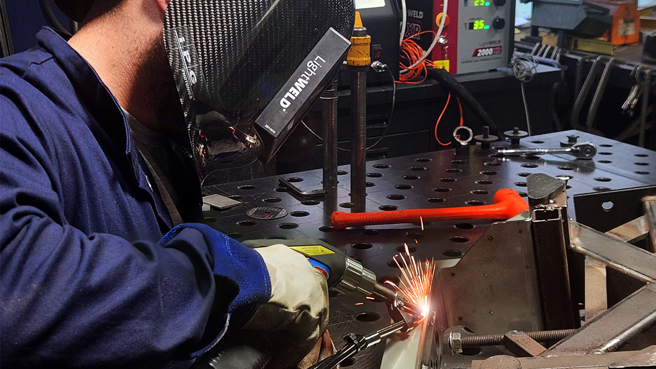 Industrial Sales & Manufacturing Enhances Welding Capabilities with LightWELD